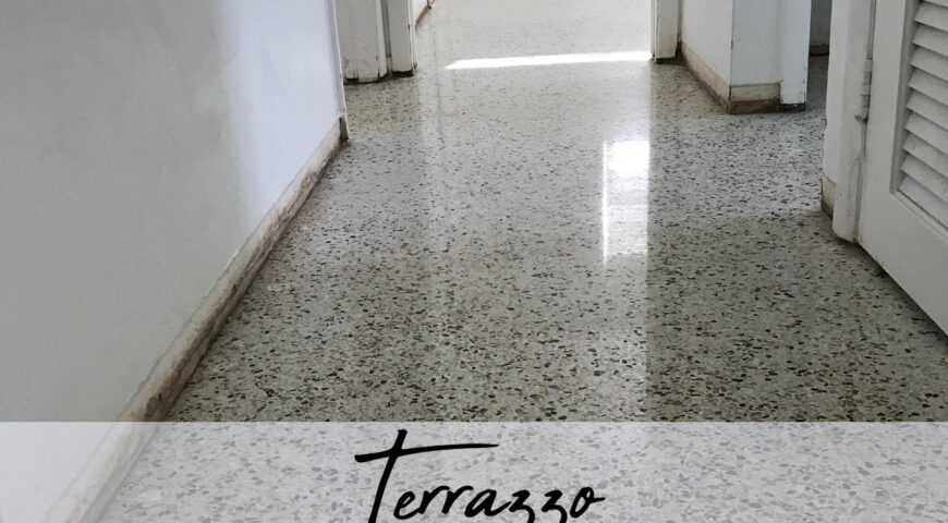 Superb Terrazzo Tile Floor Polished Service in Miami