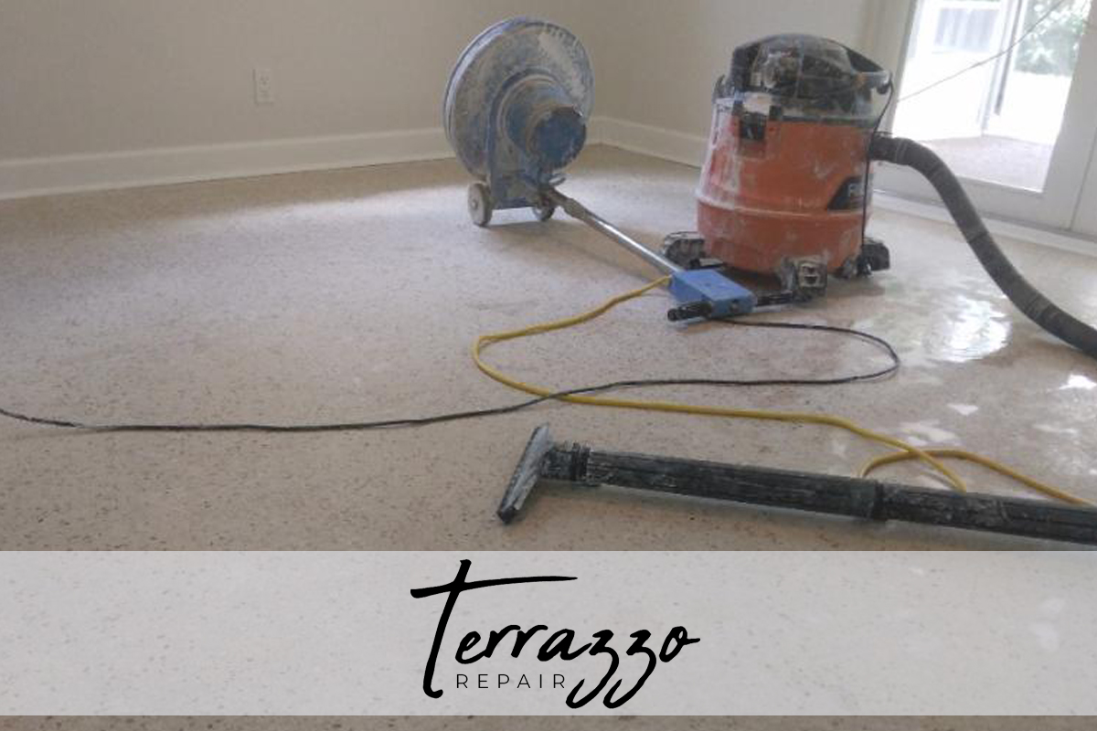 Terrazzo Floor Restoration Process Palm Beach