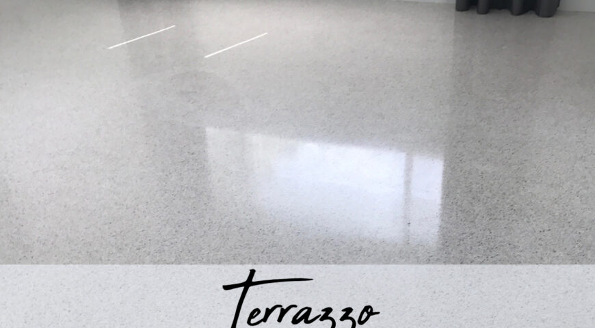 Damage Terrazzo Tile Floor Removing Process in Fort Lauderdale