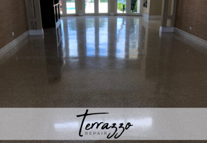 Terrazzo Floor Cleaning & Restoration Process in Palm Beach