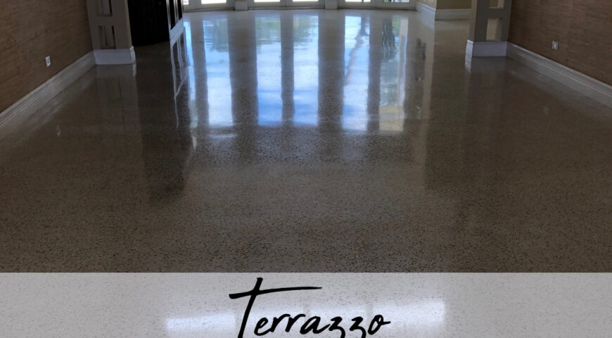 Terrazzo Floor Cleaning & Restoration Process in Palm Beach