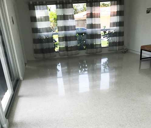 Terrazzo Floors Cleaning & Polishing