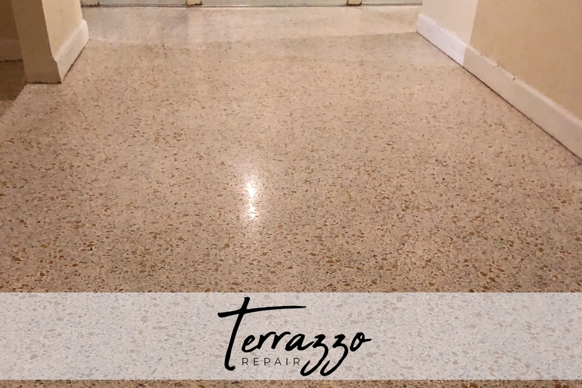 Terrazzo Repair Cleaning Process Fort Lauderdale